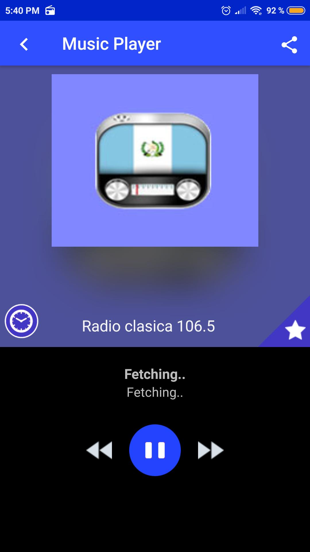 Descarga de APK de Radio clasica 106.5 App Guatemala Gratis para Android