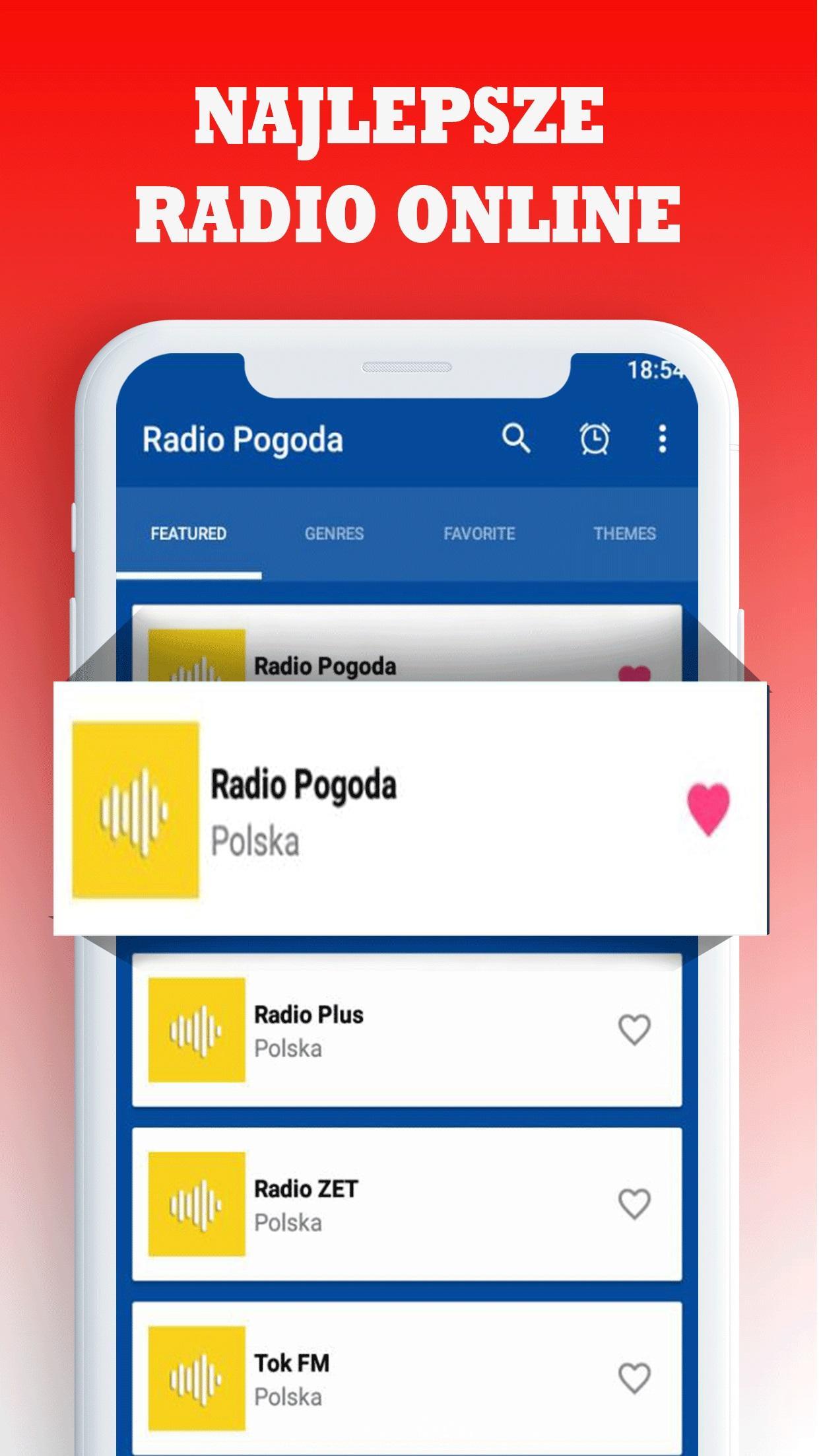 radio pogoda Online App PL free listen for Android - APK Download