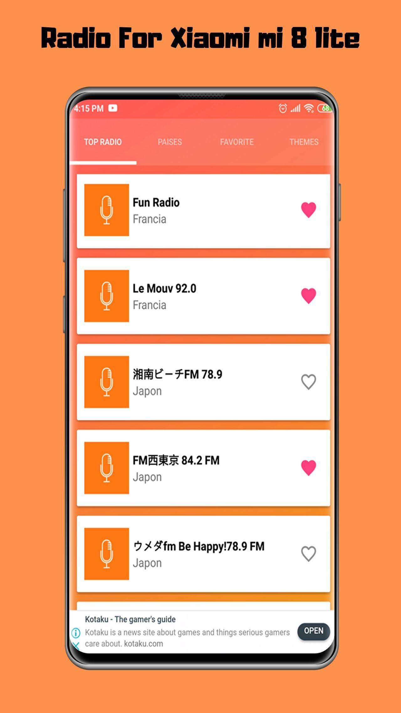 radio for xiaomi mi 8 lite free APK voor Android Download