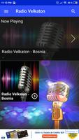 Radio velkaton App Bosnia Affiche