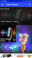 Radio velkaton App Bosnia Cartaz