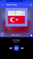 Radyo 45lik App TR ücretsiz dinle โปสเตอร์