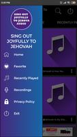 sing out joyfully to jehovah Affiche