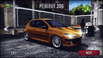 206 Drift Simulator Plakat