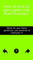 Melhores frases para status 2.0 تصوير الشاشة 1