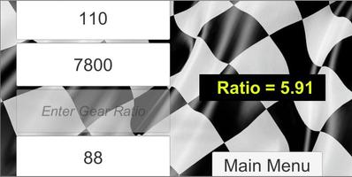 Racing Gear Calculator imagem de tela 1