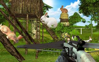 Rabbit Hunting : BowMaster Hunting Challenge Game 스크린샷 3