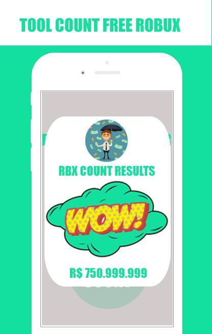 New Free Robux Counter Masters For Roblox 2019 For Android Apk Download - 750 robux free