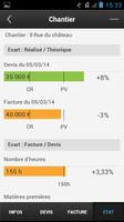 Coût Revient - Suivi Chantiers capture d'écran 1