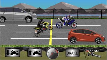 Indonesia Drag Bike Racing โปสเตอร์