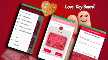 Love Heart Keyboard screenshot 2