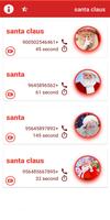 برنامه‌نما (Santa claus - video call with عکس از صفحه