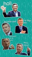 Macri Stickers Memes (WAStickerApps) - Oficial تصوير الشاشة 1