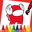 Red Solo Game Coloring Book APK