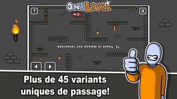 One Level: Stickman Jailbreak capture d'écran 1