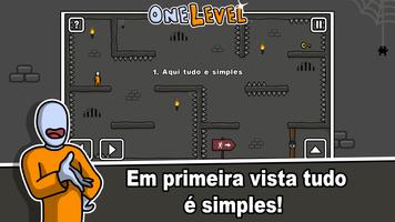 One Level: Stickman Jailbreak Cartaz