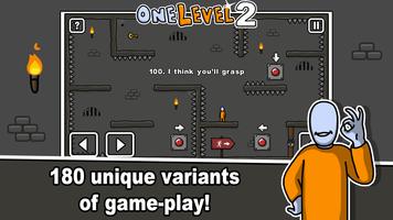 One Level 2 Stickman Jailbreak ภาพหน้าจอ 1