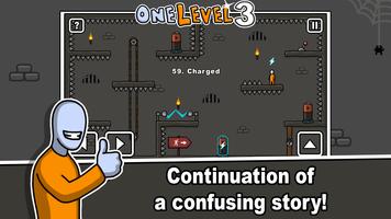 One Level 3 Stickman Jailbreak โปสเตอร์