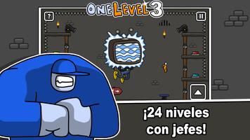 One Level 3 Stickman Jailbreak captura de pantalla 2