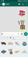 WAStickerApps - New Year Sticker Pack For Whatsapp ảnh chụp màn hình 2