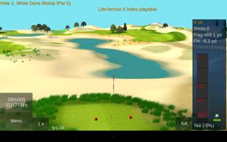 IRON 7 THREE Golf Game Lite Affiche
