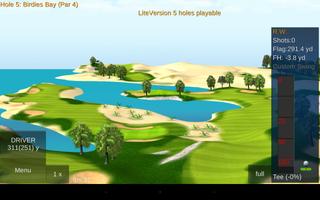 IRON 7 THREE Golf Game Lite اسکرین شاٹ 1