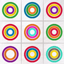 Noughts And Noughts White - New Match Color Rings APK