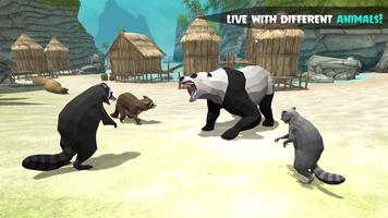 Raccoon Jungle simulation 3D スクリーンショット 2