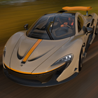 Drive McLaren P1 GT Race Track Zeichen
