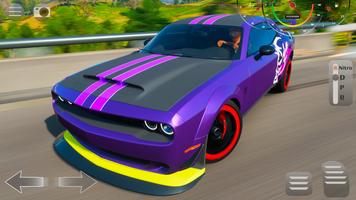 Simulator Dodge Challenger SRT poster