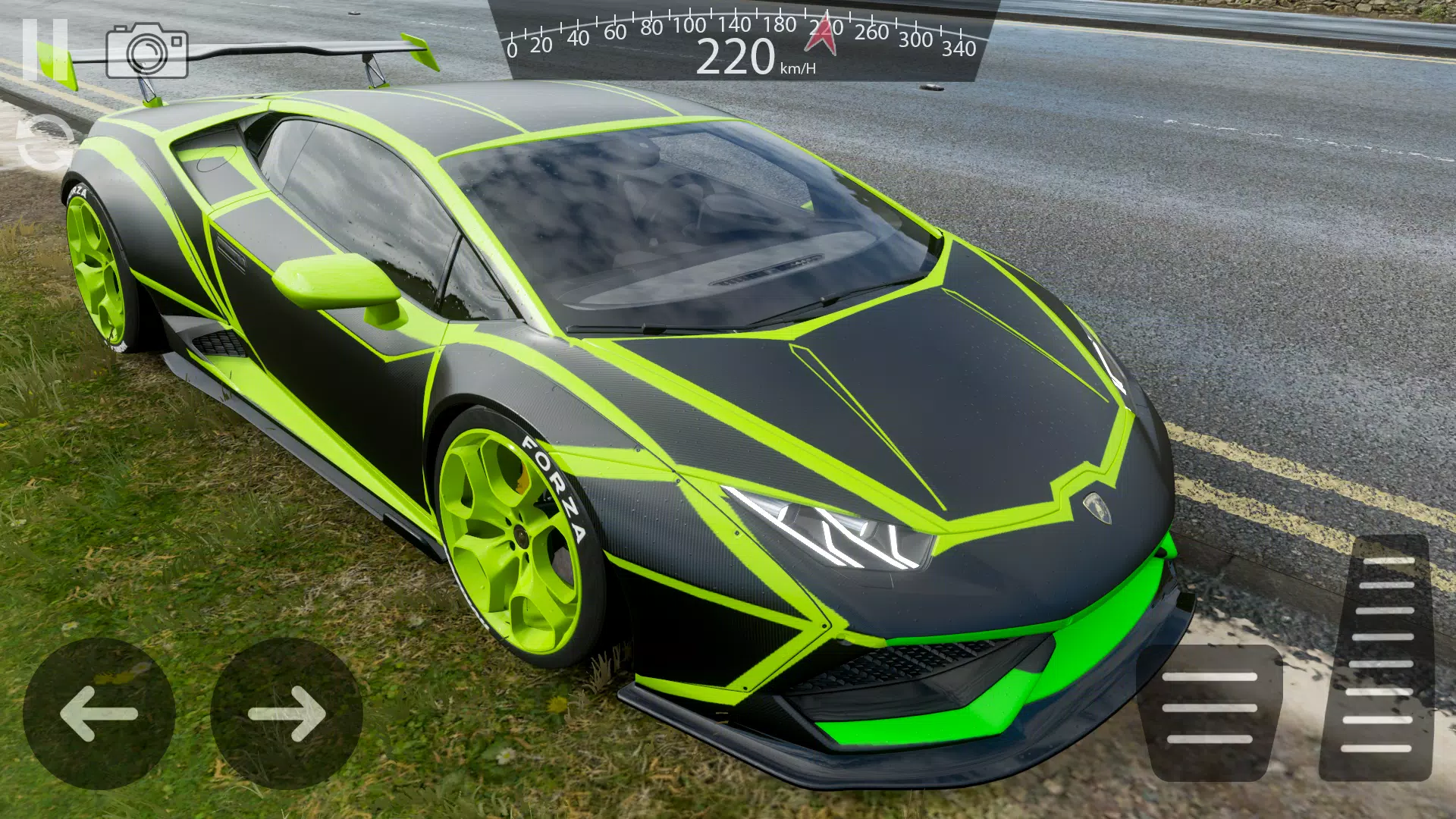 Lamborghini Huracan driving simulator offers online test drives