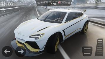 Simulator Lamborghini Urus GTR Plakat
