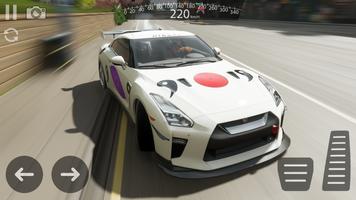 Simulator Nissan GTR R35 Sport Affiche