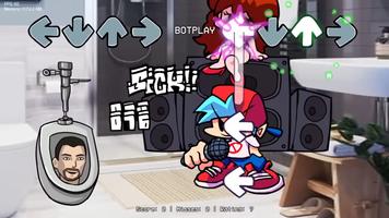FNF Vs Skibidi Toilet Mod Test poster