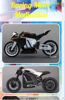 Racing Motorcycle Modification Affiche