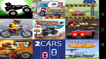Online Multi Racing Games 100+ cars and Bikes Game Affiche