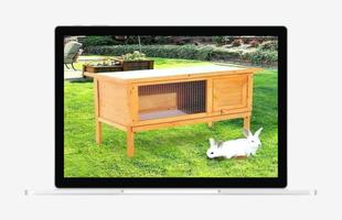 Rabbit Cage Design Ideas โปสเตอร์