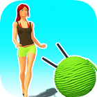 Knit Run-icoon