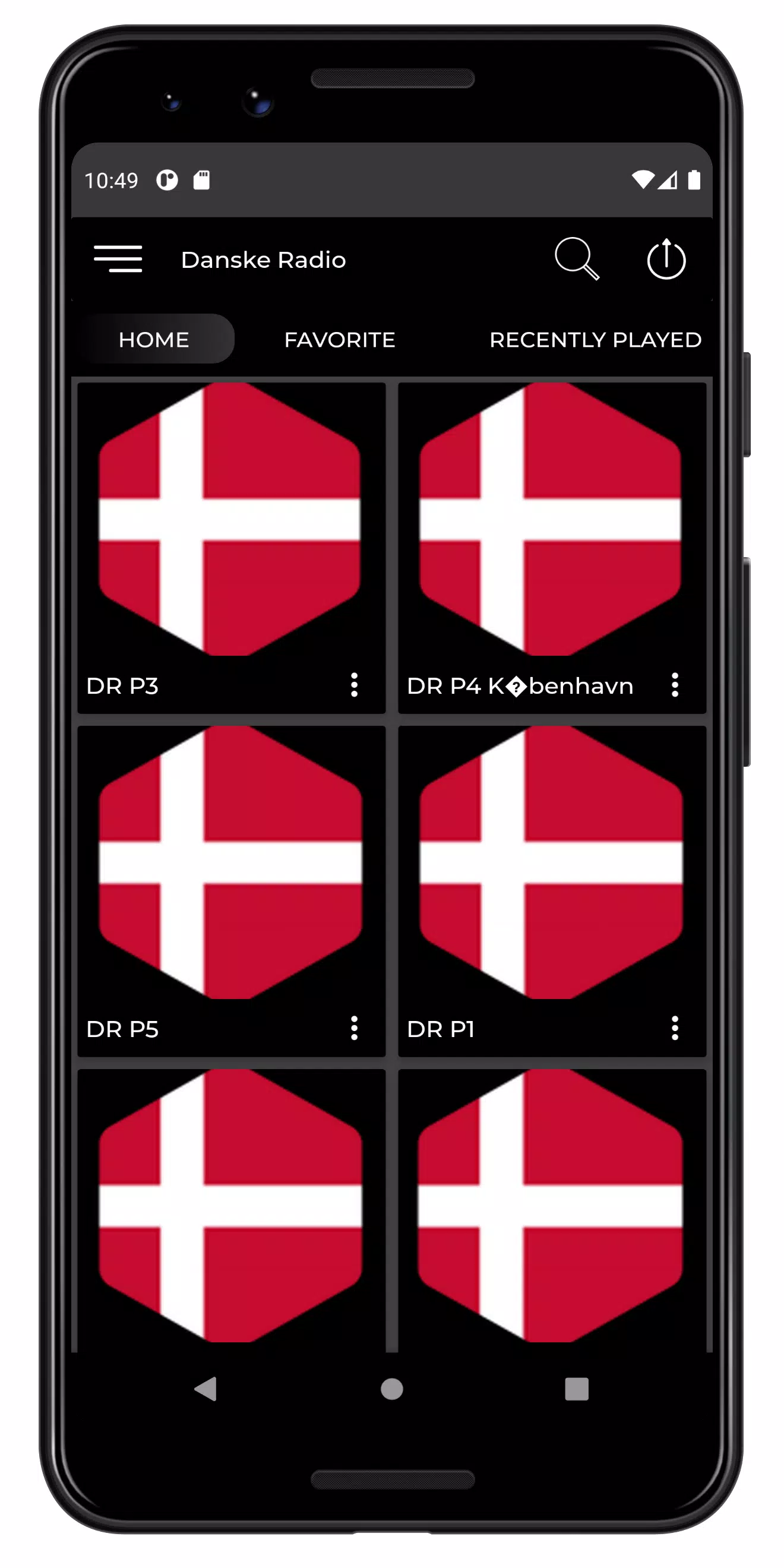 下载DR P5 Danske radiostationer的安卓版本