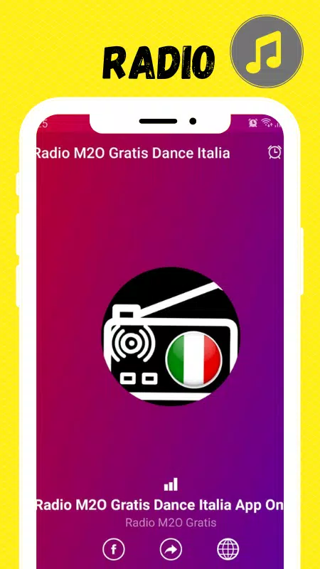 Radio M2O Gratis Dance Italia App Online安卓版应用APK下载