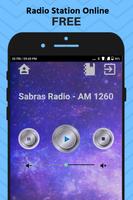 برنامه‌نما Sabras Radio UK AM 1260 App Station Free Online عکس از صفحه