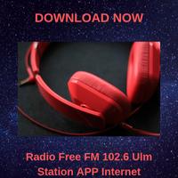 Radio Free FM 102.6 Ulm Station APP Internet plakat