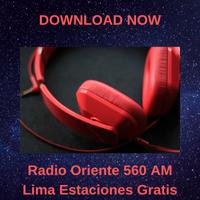 Radio Oriente 560 AM Lima Poster