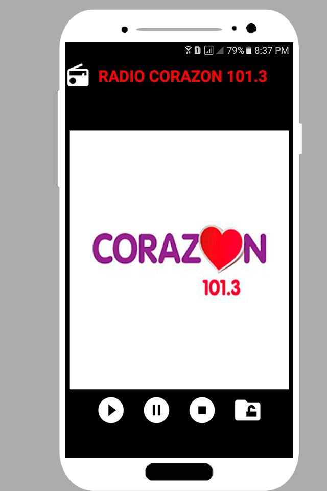 Descarga de APK de Radio Corazon 101.3 Chile - Tu emisora favorita para  Android