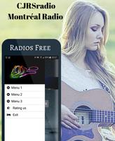 CJRSradio Montreal Radio Canada montreal capture d'écran 1