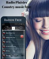 Radio Plaisirs Country music free capture d'écran 3