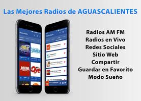 Radios FM d'Aguascalientes Affiche