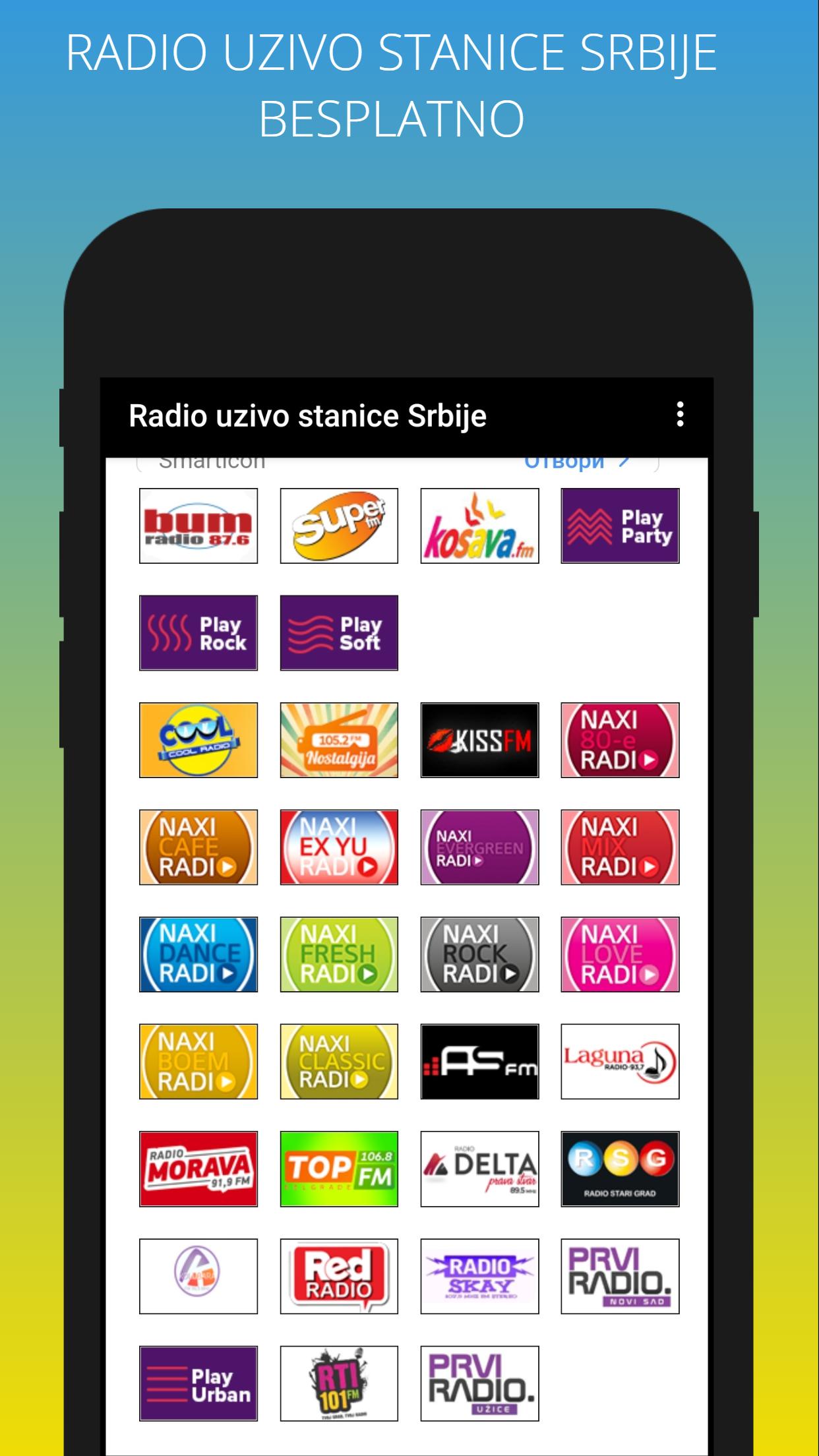 Download do APK de Radio uzivo stanice Srbije para Android