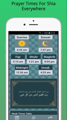 shia prayer times for android apk download