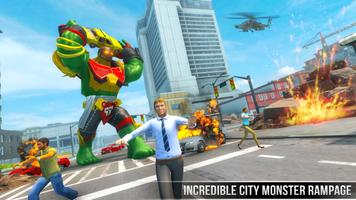 Incredible Monster Hulk Game plakat